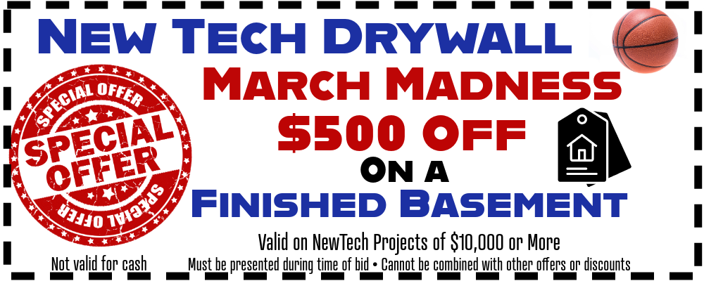 Finished Basement $500 Off Coupon Offer